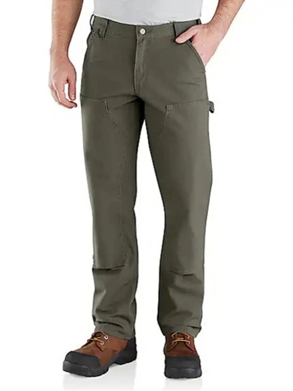 Carhartt B151 Men's Work Utility Pants in Olive Green